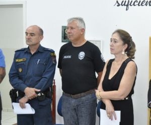 Tenente Palcios,policial Waldir e delegada Cntyia