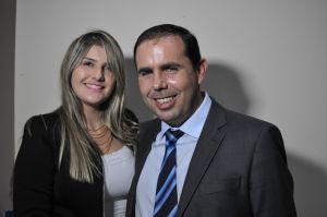 Secretria de Assistncia Social do Municpio, Graciela Rosalin e Prefeito Rogrio Rosalin