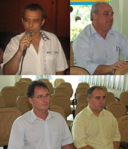 Ansio S. de Andrade, DEM; Jos A. Maia Vasconcelos DEM; Moacir Justino de Almeida  PL; Jos Paulino