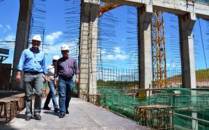 Deputado Marcio visita obras da usina