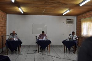 Candidatos, Jesus Baird, Waldeli Rosa e Antnio Vergara 