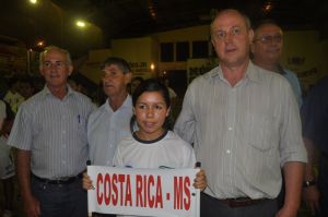 Prefeito com a delegagao de Costa Rica