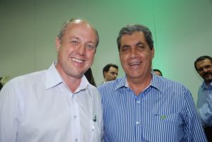  Prefeito Baird e governador Andr Puccineli, (PMDB)