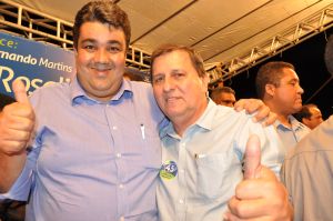 Candidato Delano e Srgio de Paula