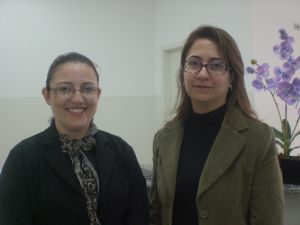 Defensora Debora e Presidente do Canselho Renatta Venturini