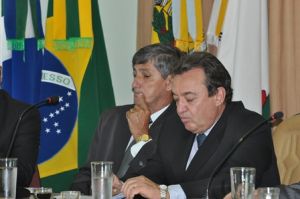 Vereador Waldlomiro Bocalan vice-prefeito Roberto Rodrigues